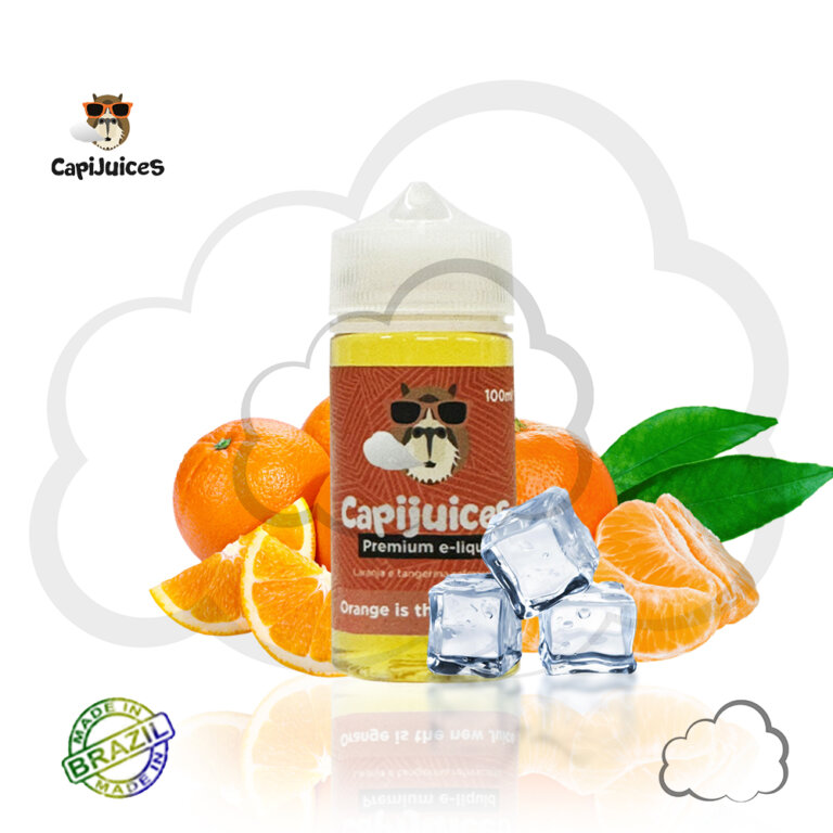 Juice Capi Juices Orange is the new, frasco de 100 ml