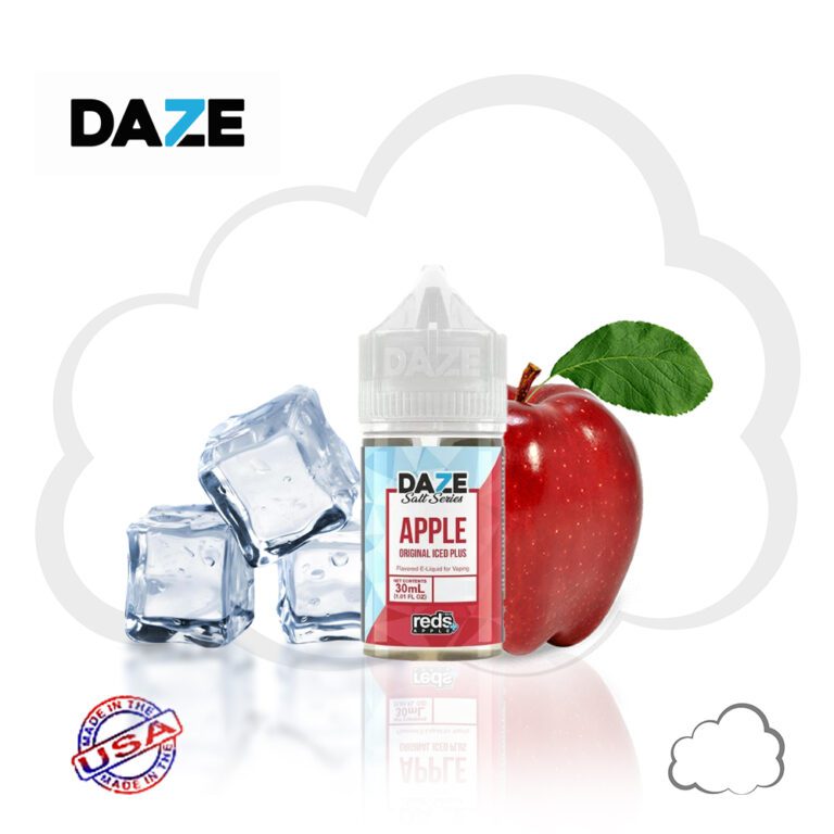 Nicsalt Reds Original iced plus, frasco de 30 ml