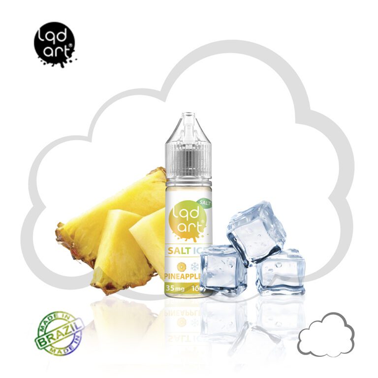 Nicsalt LQD ART Pineaple Art, frasco de 15 ml