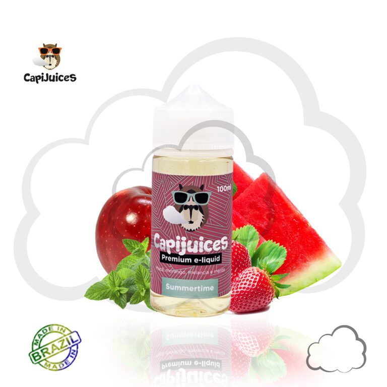 Juice Capi Juices Summertime, frasco de 100 ml