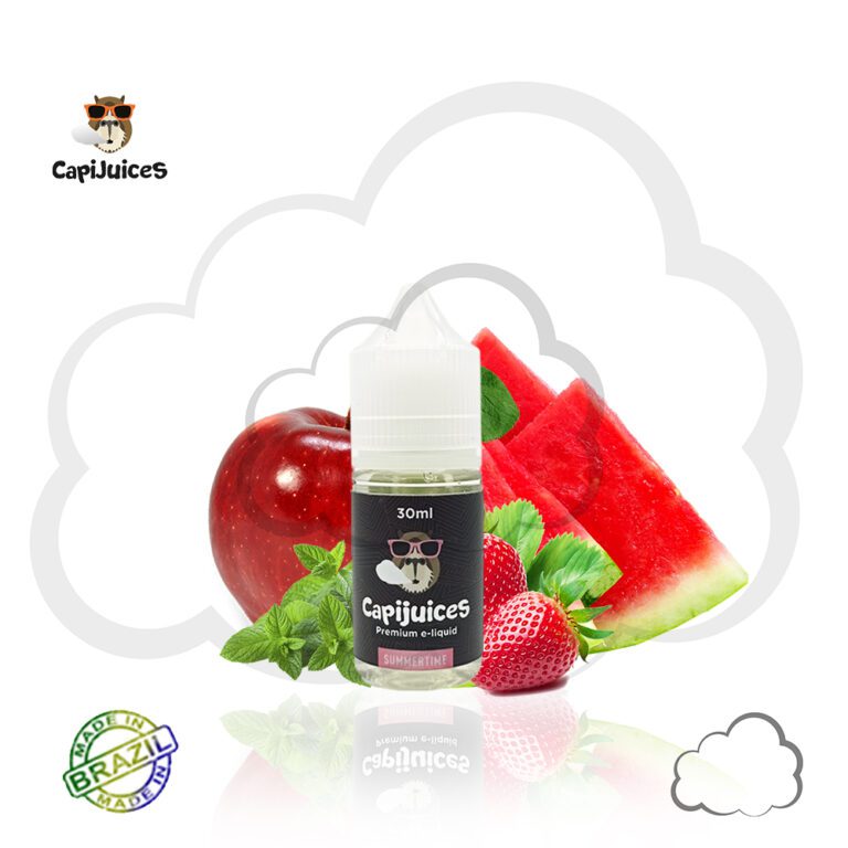 Nicsalt Capi Juices Summertime, frasco de 30 ml