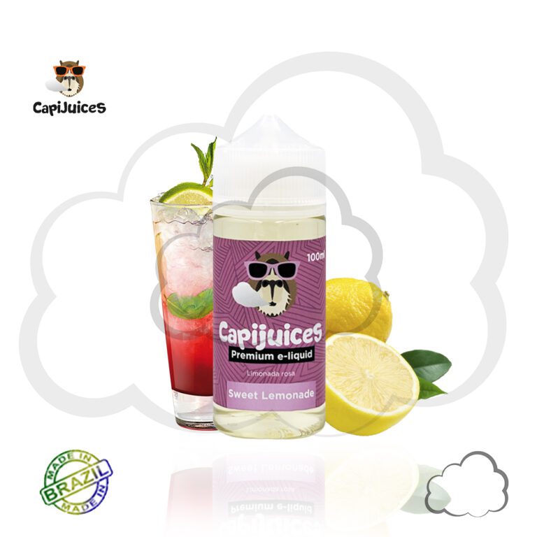 Juice Capi Juices Sweet Lemonade, frasco de 100 ml