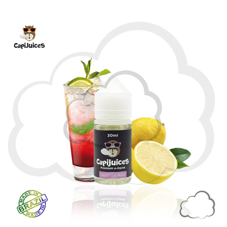 Nicsalt Capi Juices Sweet Lemonade, frasco de 30 ml