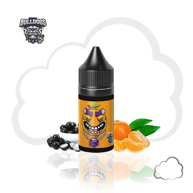 Nicsalt Bulldogs Slaver Tangerine, frasco de 30 ml
