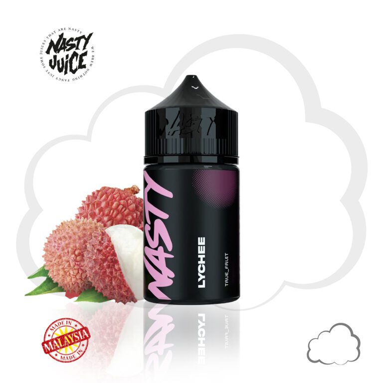 Juice Nasty ModMate Lychee, frasco de 60 ml