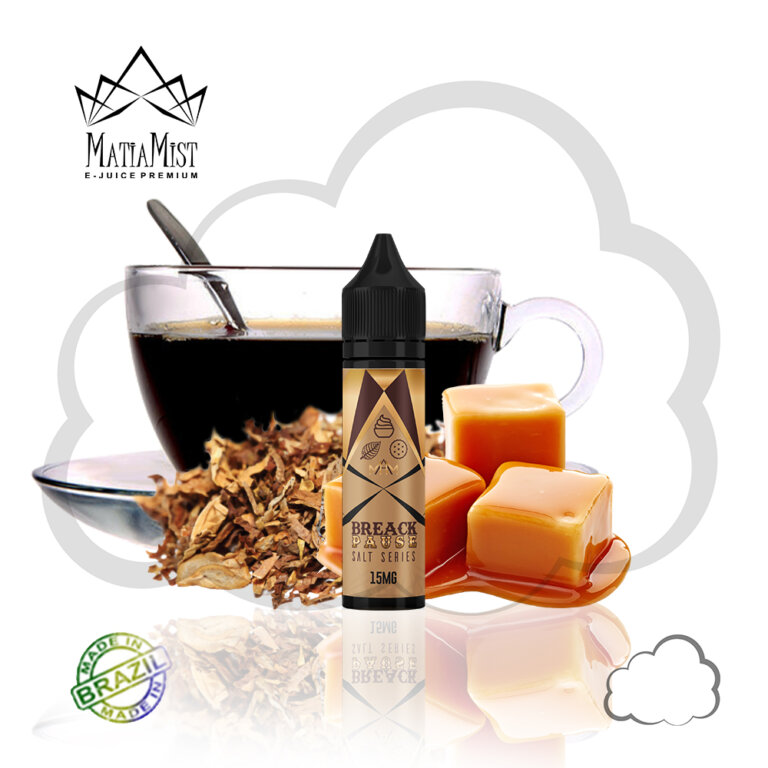 Nicsalt MatiaMist Coffe Tobacco, frasco de 15 ml