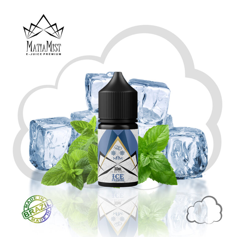 Nicsalt MatiaMist Ice Freeze, frasco de 30 ml