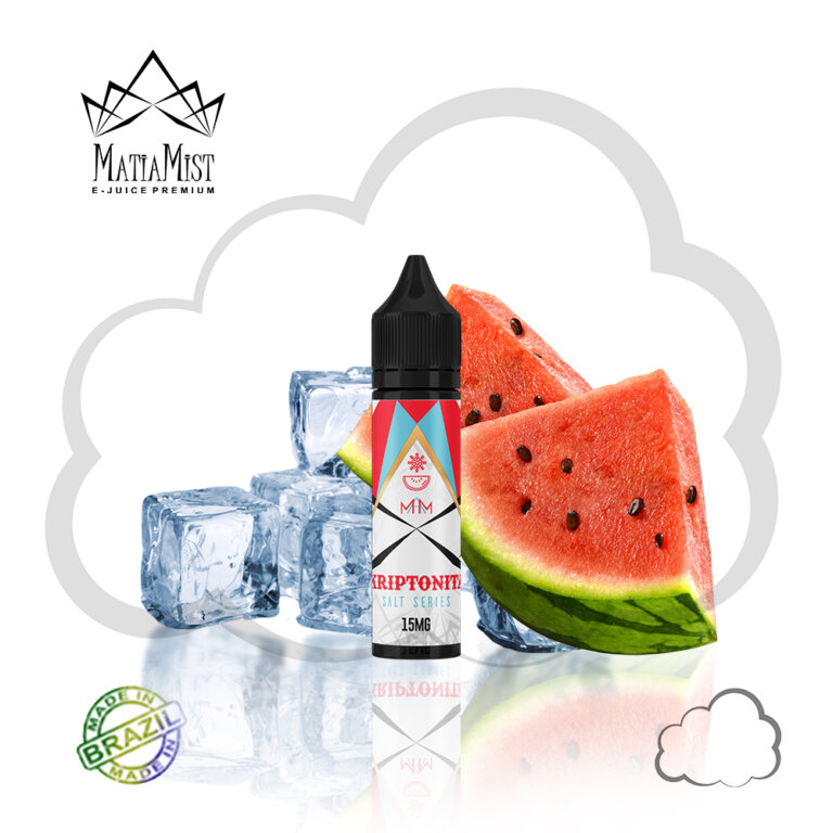 Nicsalt MatiaMist Kriptonita, frasco de 15 ml