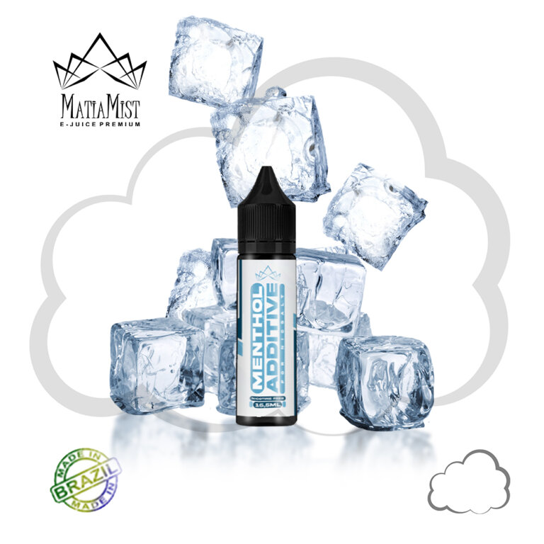 Nicsalt MatiaMist MENTHOL ADITIVE, frasco de 15 ml
