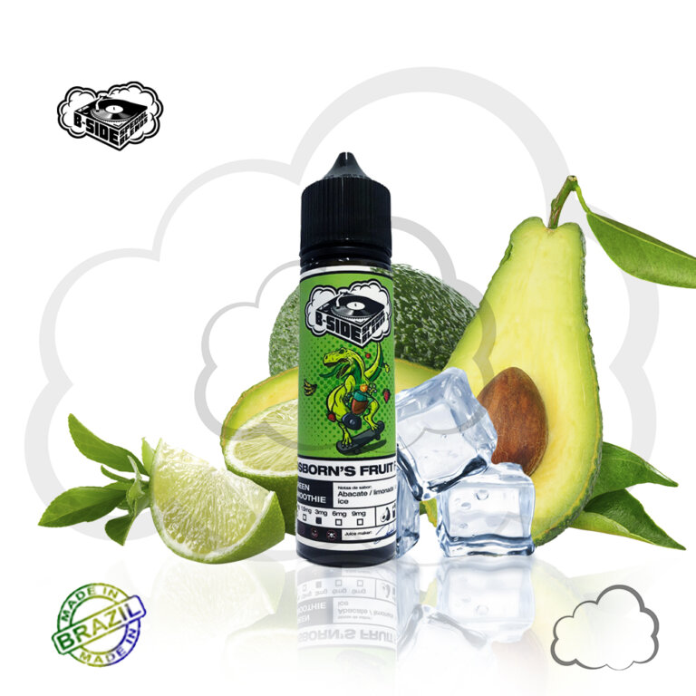 Juice B-Side Green Smoothie, frasco de 60 ml