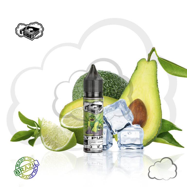 Nicsalt B-Side Green Smoothie, frasco de 15 ml