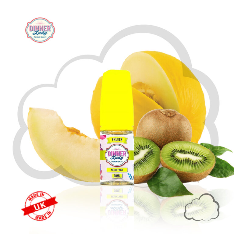 SaltNic- Dinner Lady Fruits - Melon Twist - 30ml