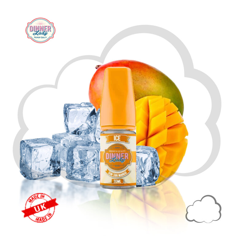 SaltNic - Dinner Lady Fruits - Sun Tan Mango - 30ml
