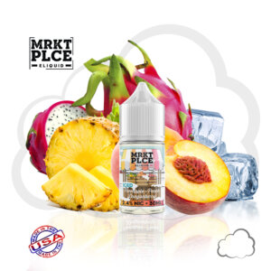 SaltNic - MRKT PLCE - Iced Pineapple Peach Dragonberry - 30ml