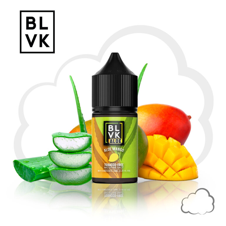 Nicsalt BLVK Aloe Aloe Mango, frasco de 30 ml