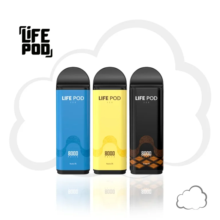 Descart&aacute;vel - Life Pod - ECO PRO 8000 puffs