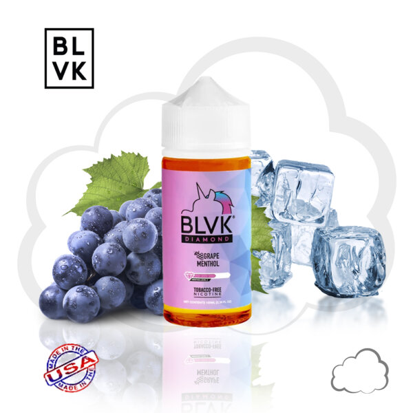 Blvk - Diamond Grape Menthol - 100ml