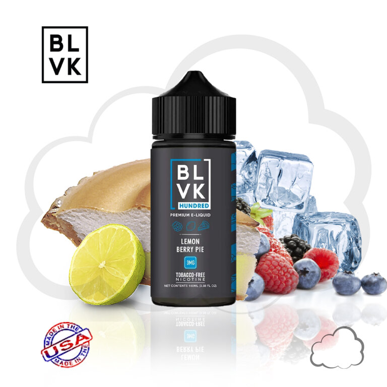 Juice - Blvk - Hundreds Lemon Berry Pie - 100ml