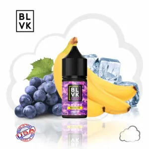 SaltNic - Blvk Purple - Grape Banana Ice - 30ml