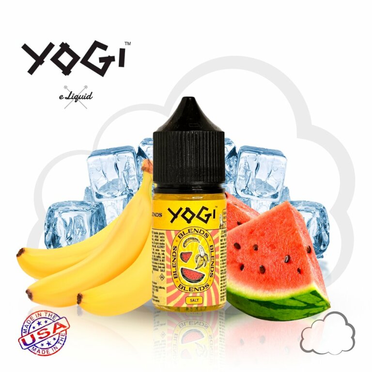 Nicsalt Yogi Banana Watermelon, frasco de 30 ml