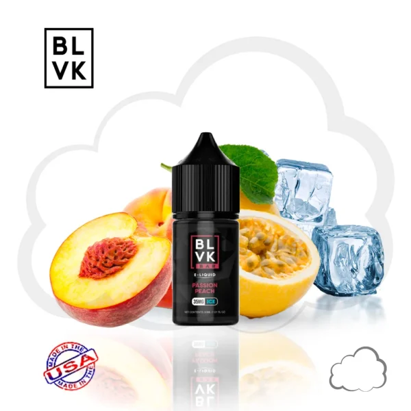 SaltNic - Blvk Salt Bar - Passion Peach - 30ml