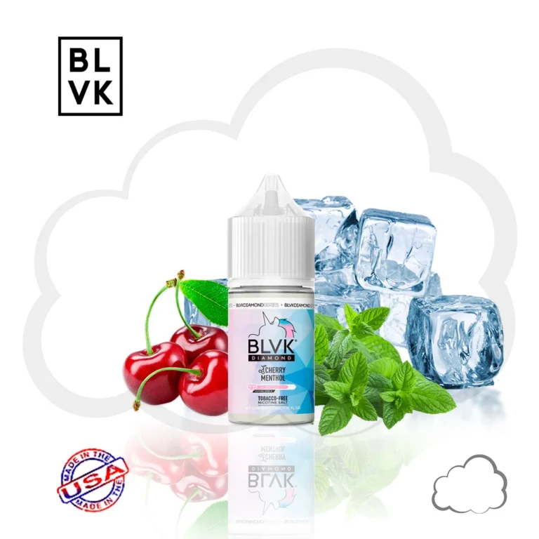 SaltNic - Blvk Salt Diamonds - Cherry Menthol - 30ml