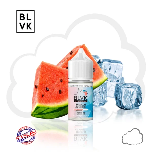 SaltNic - Blvk Salt Diamonds - Watermelon Menthol - 30ml