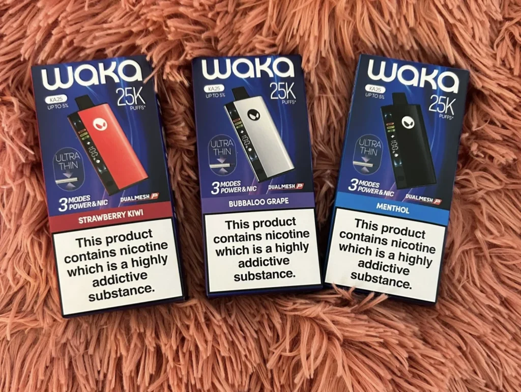 Uma Galeria de Sabores Waka KA25: Intensos para Todas as Preferências