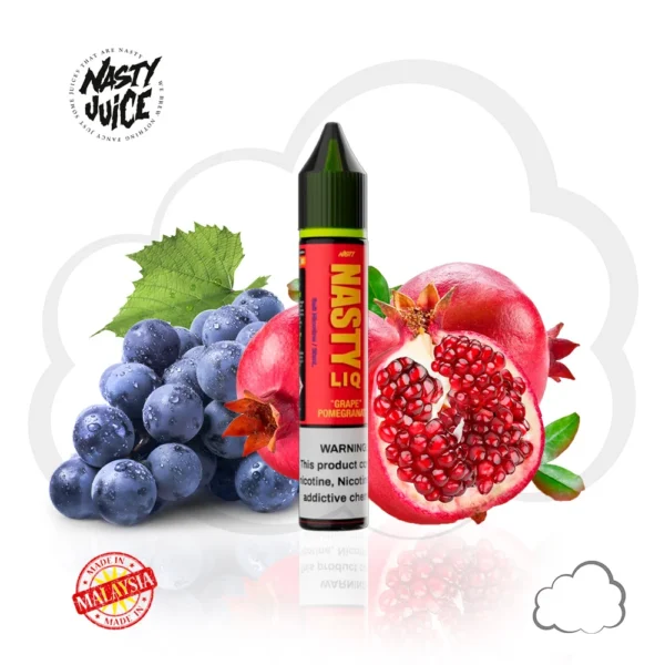 SaltNic - Nasty - Nasty Liq - Grape Pomegranate - 30ml -35mg