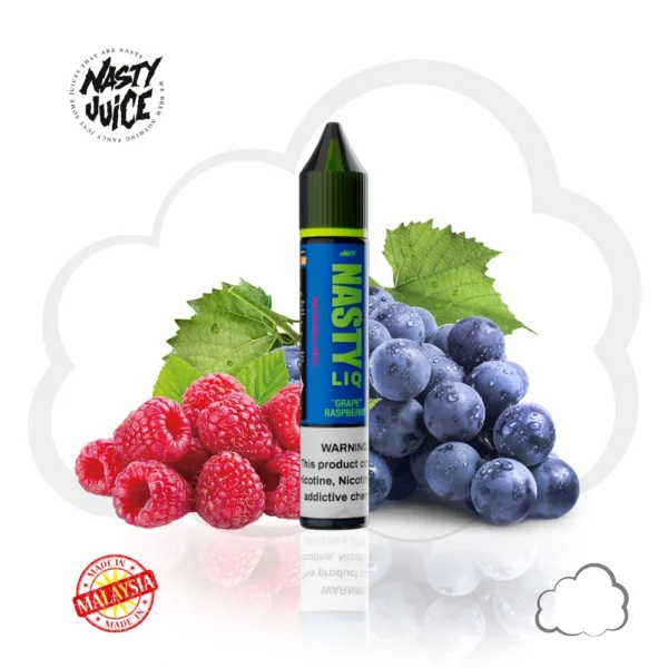 SaltNic - Nasty - Nasty Liq - Grape Raspberry - 30ml -35mg