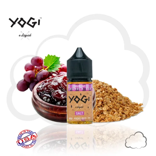 SaltNic - Yogi - Granola Bar - Grape Jam - 30ml