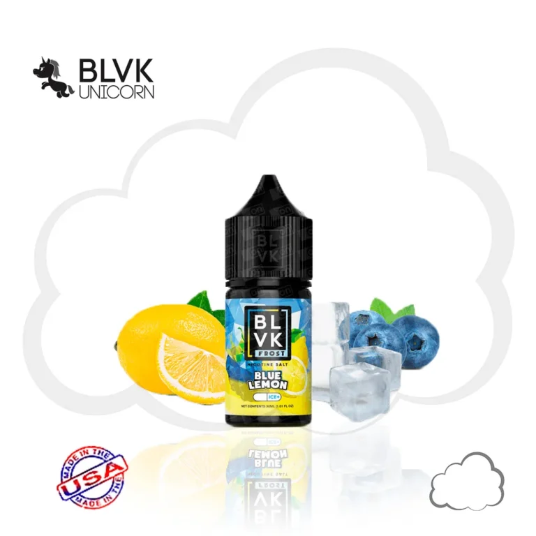 Blvk Frost - Blue Lemon (Mirtilo, Lim&atilde;o e Gelo) - 30ml - NicSalt