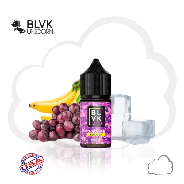 Blvk Salt Plus - Purple Grape (Uva Roxa e Gelo Suave) - 30ml - NicSalt
