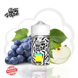 Born To Vape - Grape Green Apple (Freebase)