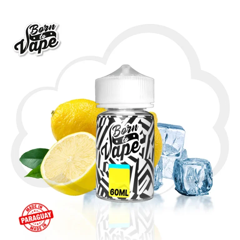 Born To Vape - Lemon Huls (Lim&atilde;o G&eacute;lido Potente) - 60ml - Freebase