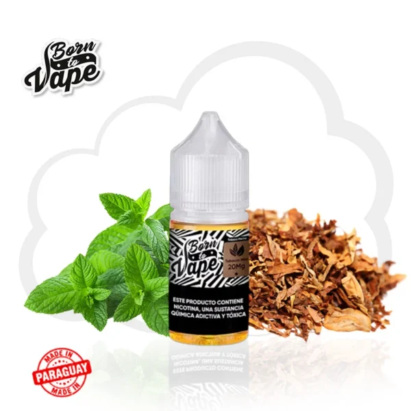 Born To Vape - Tobacco Mint (Tabaco e Menta) - 30ml - NicSalt
