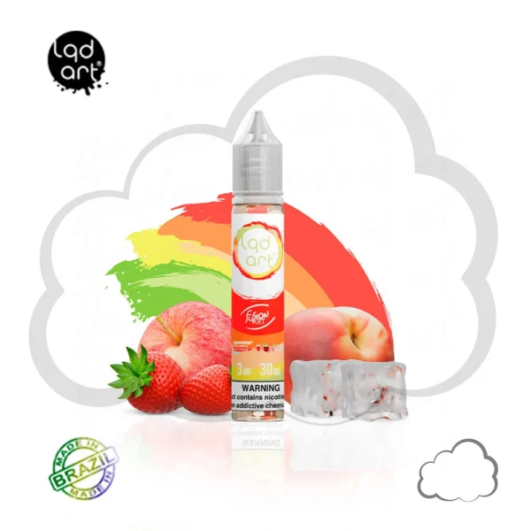 Juice - LQD ART - Strawberry Fuji Apple Nectarine Ice - 30ml