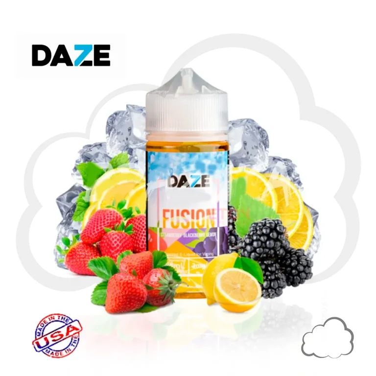Juice Reds Fusion Strawberry Blackberry Lemon, frasco de 100 ml