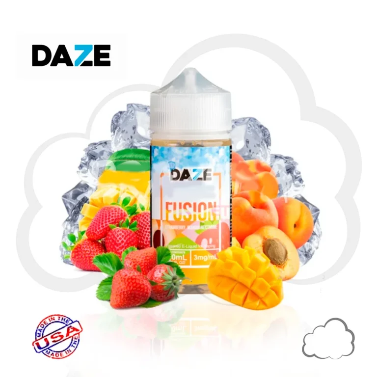 Juice Reds Fusion Strawberry Mango Nectarine, frasco de 100 ml