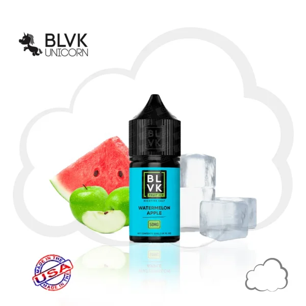 SaltNic - Blvk Fruit Ice - Watermelon Apple - 30ml