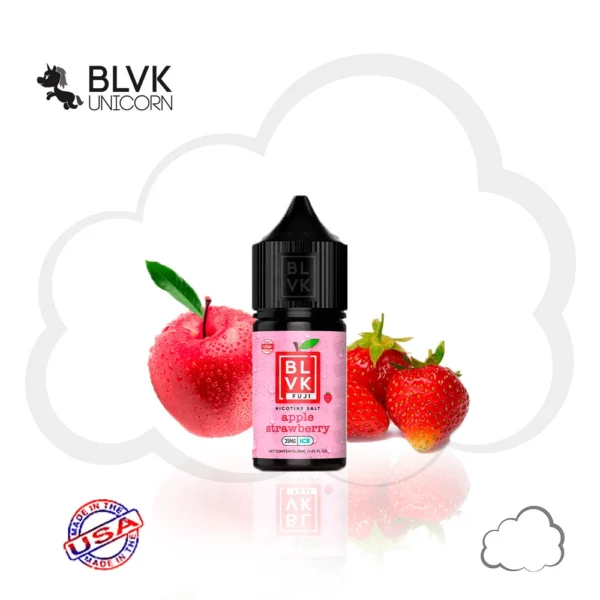 Blvk Fuji - Apple Strawberry (Maçã Fuji e Morango) - 30ml - NicSalt