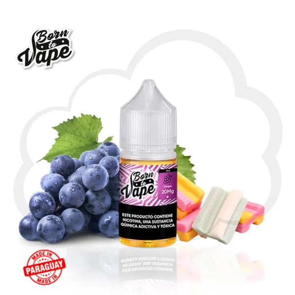 SaltNic - Born To Vape - Grape Bubblegum - 30ml