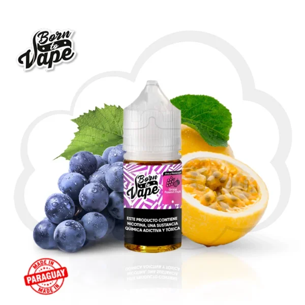 SaltNic - Born To Vape - Grape Passion Fruit - 30ml