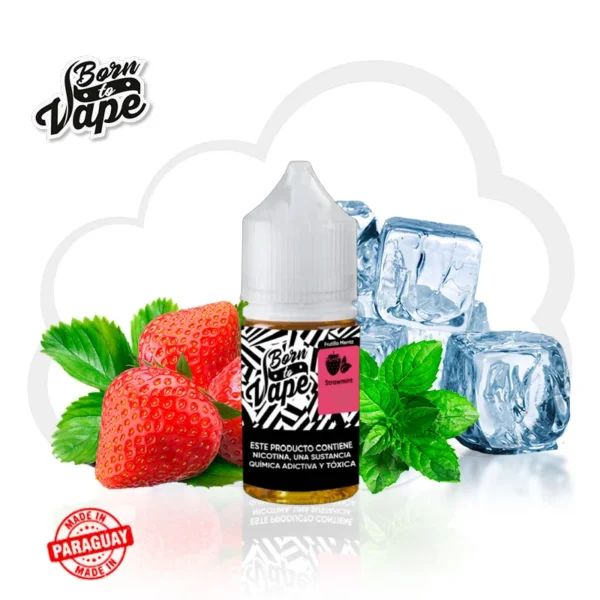 SaltNic - Born To Vape - Strawmint - 30ml