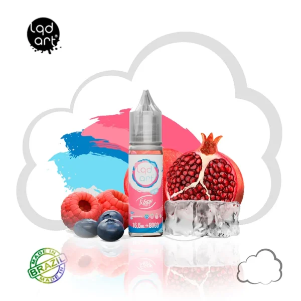 SaltNic - LQD ART - Blue Razz Pomegramate Ice - 15ml