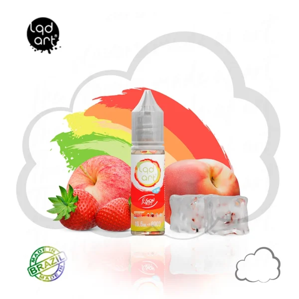 SaltNic - LQD ART - Strawberry Fuji Apple Nectarine Ice - 15ml