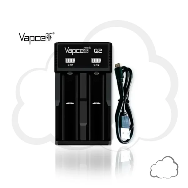 VapCell Q2S (Carregador de Baterias Inteligente)