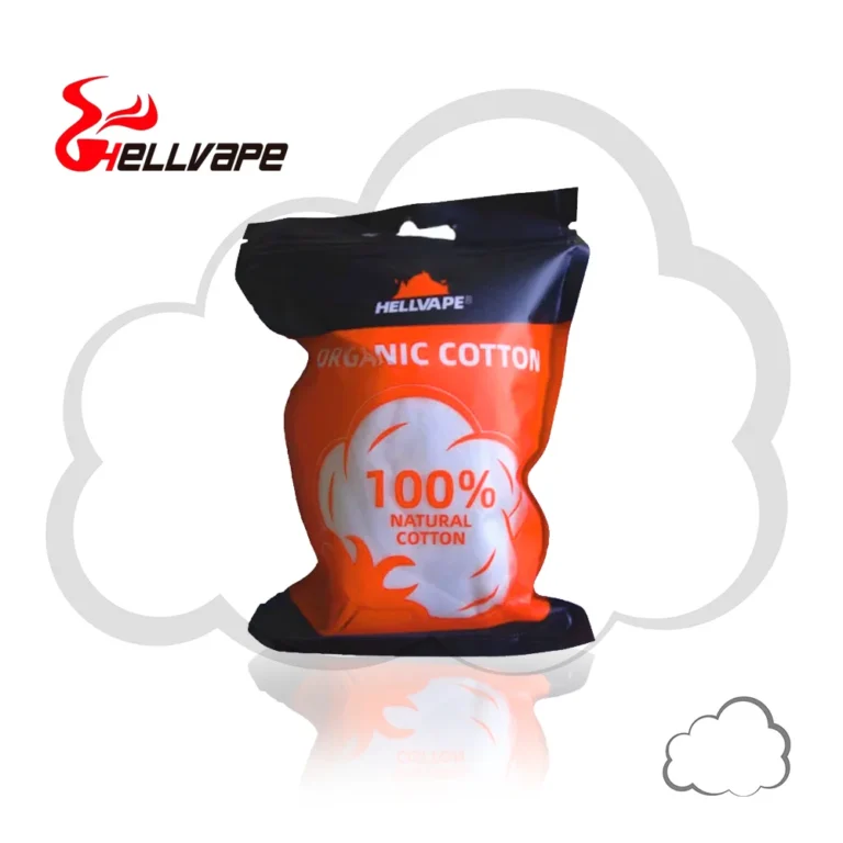 Algod&atilde;o - Hellvape - Organic Cotton - 17g