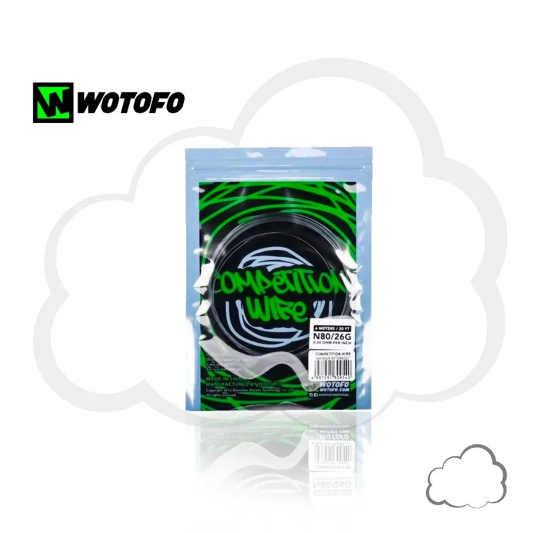FIO WOTOFO 6M 20FT N80 26G 0 20 OHM Competition Wire