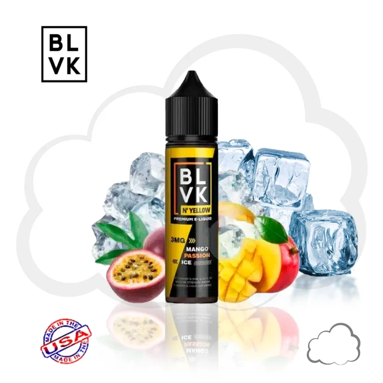 Juice - Blvk Yellow - Mango Passion Ice - 60ml